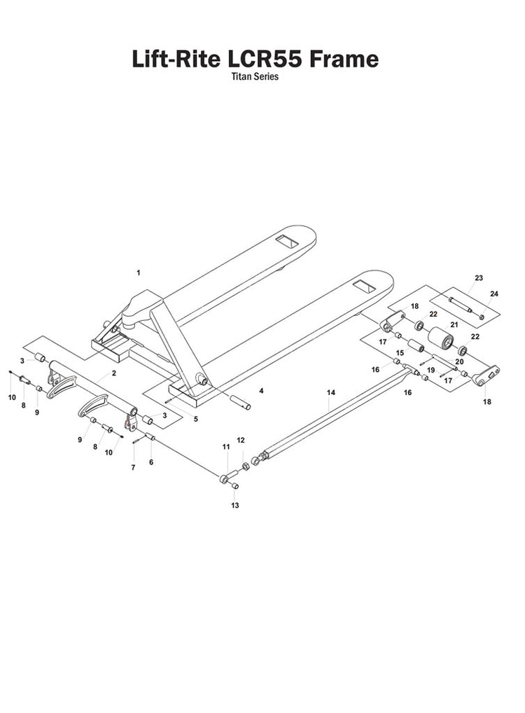 Lift-Rite LCR55 Frame Unit