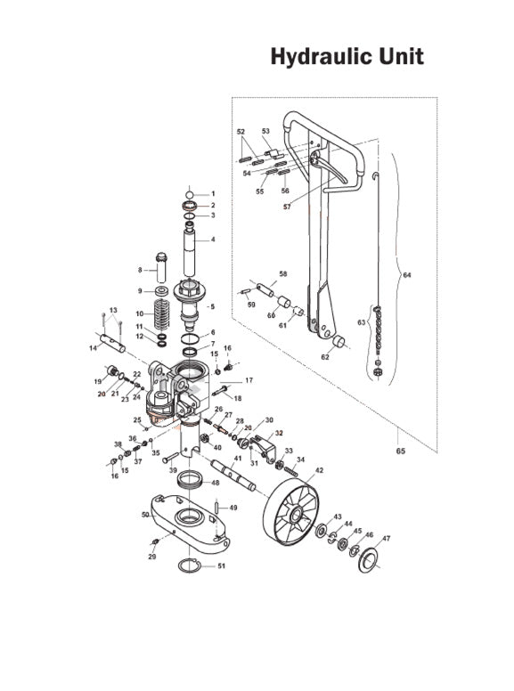 Mighty Lift ML55 Hydraulic Unit