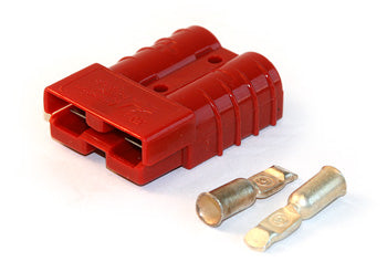 AN 133, Red 50Amp Housing & Contacts