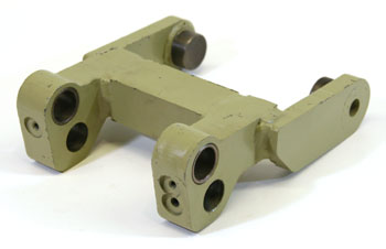 CR 116793, Riser W/ Bushings, Crown PE 3000 Series Rider Truck Riser Assembly - Tandem Wheels