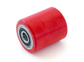 MO 203/210-A-D, Load Roller Assy - 3/4 Bearing ID Tread: Heavy-Duty Poly, Hub: Aluminum