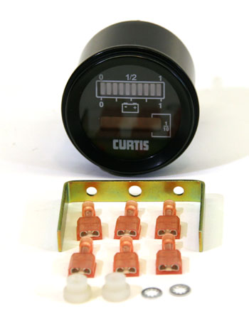 TO 00590-00528-71, Battery Discharge Indicator w/ Hour Meter -N/Lockout