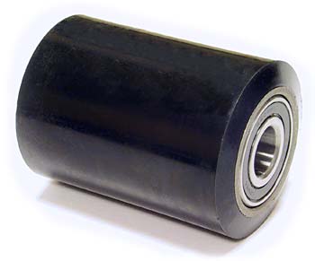 PU AA-2.875X4 PMWB, Load Roller Assembly, Black UL