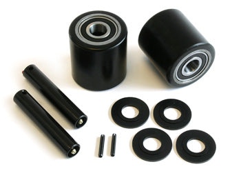 GWK-JETL-LW, Load Wheel Kit, Model L, (2) Ultra-Poly Load Roller Assemblies, W/ Bearings, Axles & Fasteners