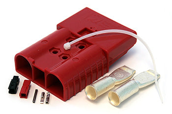 AN 265, Battery Connector, Red, 350A