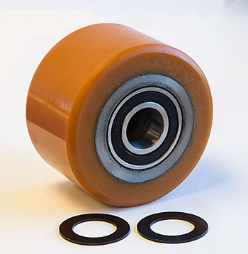 GW 9143-A-DS, Caster Wheel Assy Dbl Sealed