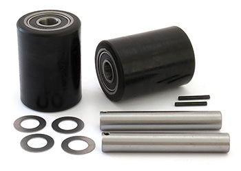 GWK-HP25L-LW, Load Wheel Kit (Single) -Includes (2) Ultra-Poly (70D) Wheel Assemblies with Bearings, Axles and Fasteners