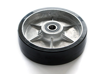 RL WHL-5012-TPTUM-HD, Steer Wheel Assy - 7-3/4 Diameter Tread: Poly, Hub: Cast Aluminum