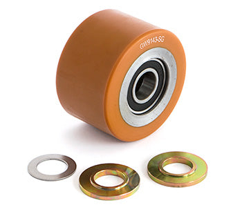 CR 083179-SG, Caster Wheel Assy -Includes Bearings, Washers, & String Guards 95-A