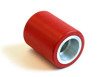 PM 01.05-FB, Load Roller Assy, Ultra Poly On Steel Hub W/ Bearings (Flanged Bearings)