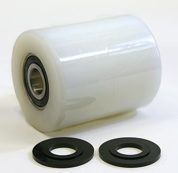BT 10265, Load Roller Assy - 20mm Bearing ID Tread: Nylon, Hub: Nylon