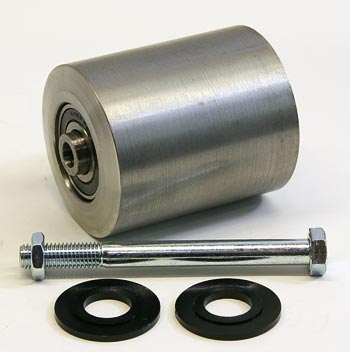 MU 325-S, Load Roller Assy - 3-1/4 Diameter Tread: Steel, Hub: Steel