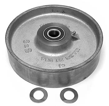 PU AA-8x2 SMWB, Steer Wheel Assy - 20mm Bearing ID Tread: Steel, Hub: Steel