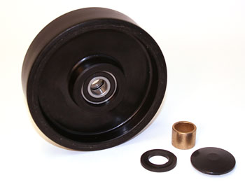 BI 12061733-A1-ST, Steer Wheel Assy - 20 and 25mm Bearing ID Tread: Poly, Hub: Nylon