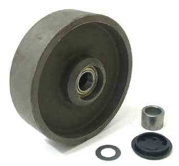 BI 12061733-S1, Steer Wheel Assy - 20 and 25mm Bearing ID Tread: Steel, Hub: Steel