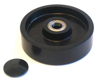 IN 300060-A-ST, Steer Wheel Assy - 7 Diameter Tread: Poly, Hub: Nylon