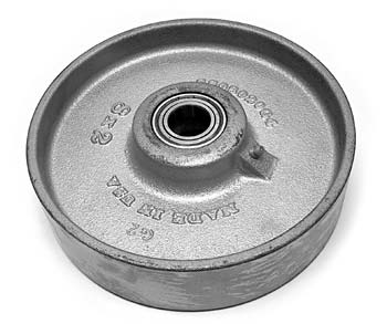 CR 82274-3, Steer Wheel Assy - 25mm Bearing ID Tread: Steel, Hub: Steel