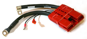 HY 2045946, Battery Connector, Red