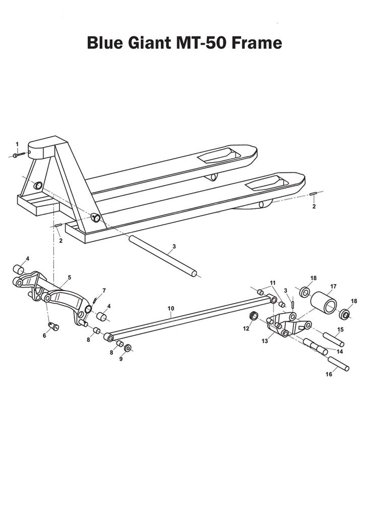 Blue Giant MT-50 Frame Unit