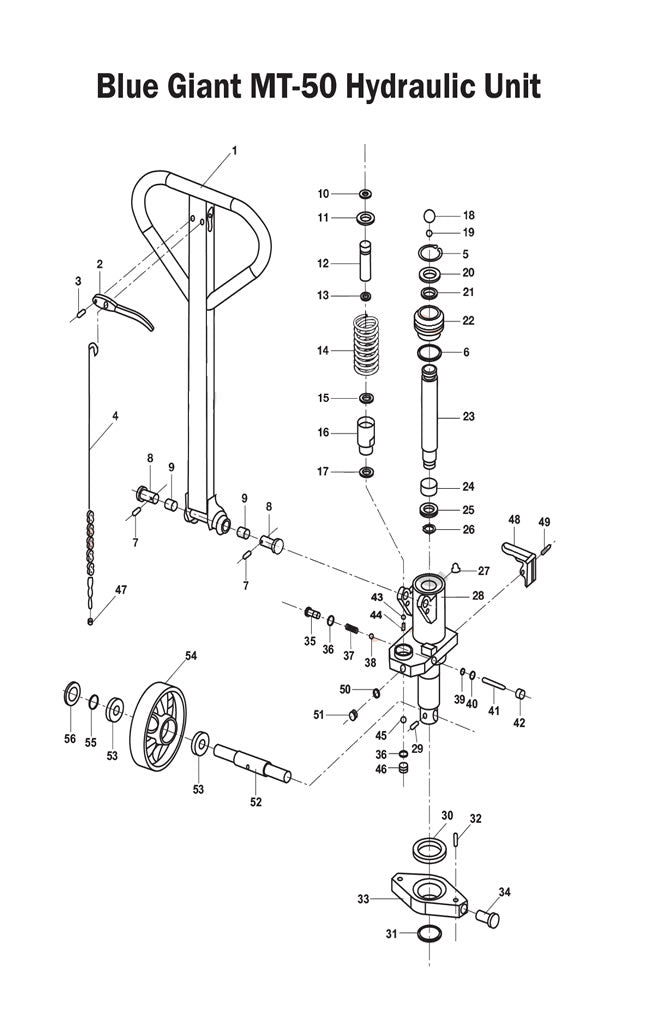 Blue Giant MT-50 Hydraulic Unit