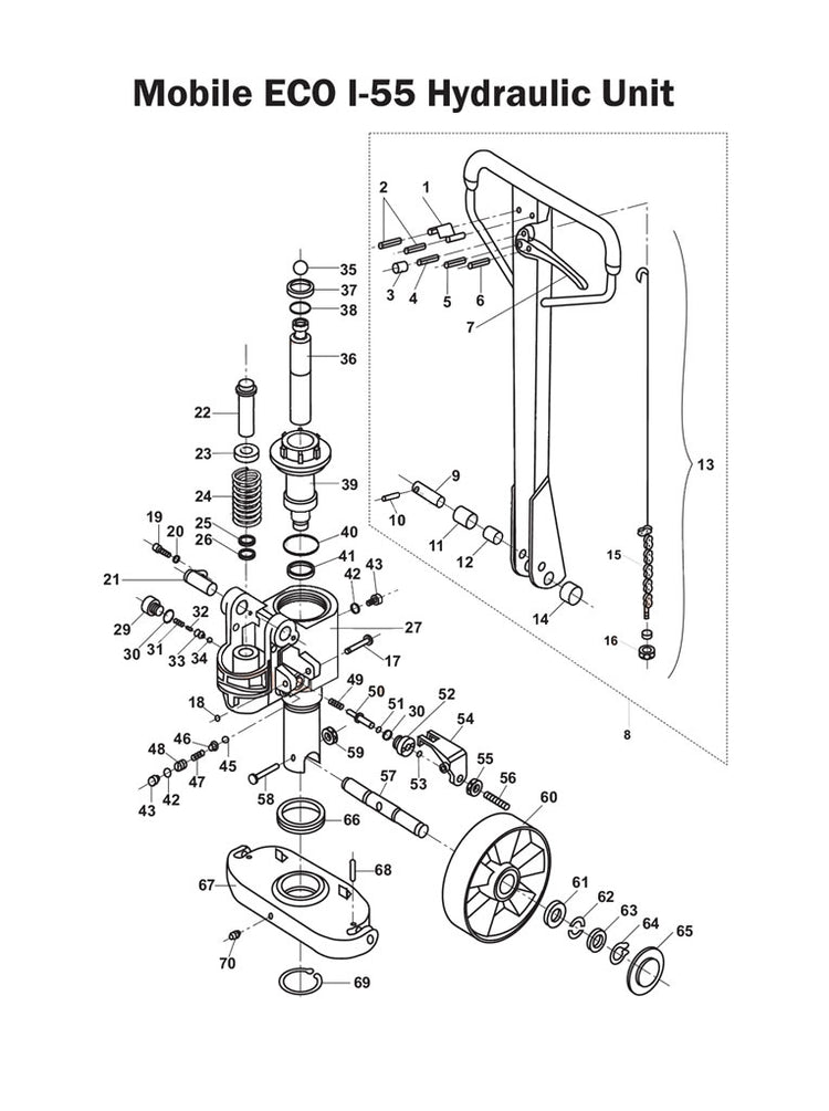 Mobile ECO I-55 Hydraulic Unit