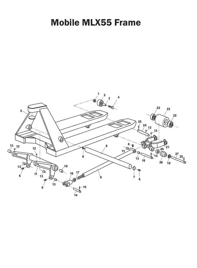 Mobile MLX55 Frame Unit
