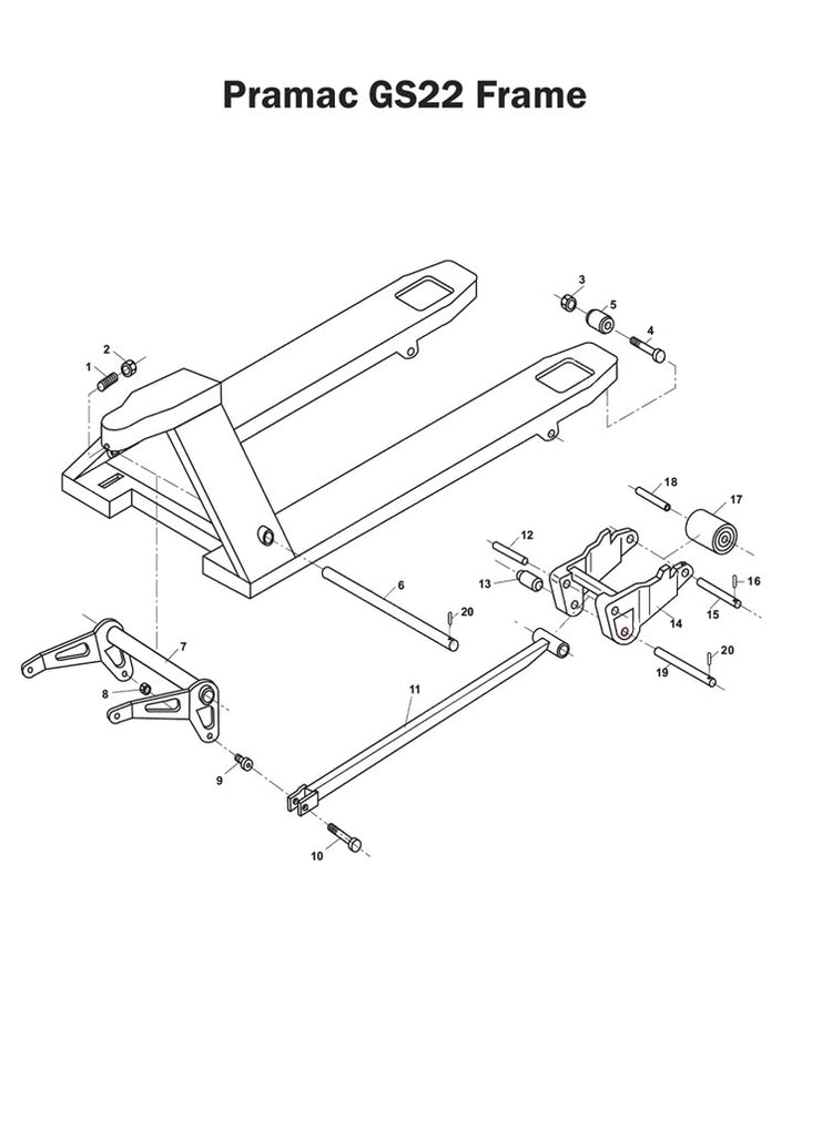 Pramac GS22 Frame Unit