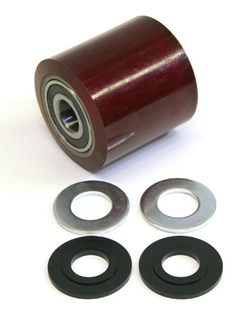 Bishamon Ultra-Poly Load Roller Assembly for Pallet Jacks