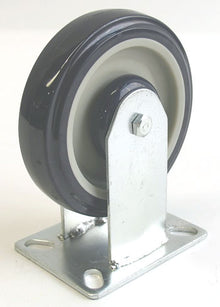 CA 348-5, Caster Assy, Rigid, Poly