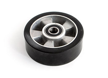 Pu AA-5.75x2 PMWB, Steer wheel Assy. 6 x 2 20mm bearings installed. 2 inches from bearing to bearing.
