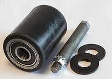 MU 77900394, Load Roller Assembly, Ultra Poly on Steel hub w/ bearings, 2 3/4'' dia