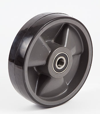 AT P210335-B-ST, Steer Wheel Assy - 3/4 Bearing ID Tread: Poly, Hub: Nylon 
