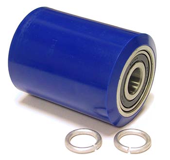 BG 300-030-A, Load Roller Assy - 2-3/4 Diameter Tread: Ultra-Poly, Hub: Steel 