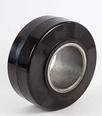 SU 8.5 X 4 X 4-SF-P, Poly Drive Tire, Smooth Flat