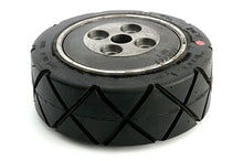 CR 127248-001-XG, Drive Tire Assy, Rubber X Groove, Incl Hub