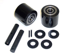 GWK-T50-LW, Load Wheel Kit-Includes (2) Ultra-Poly (70D) Load Wheel Assemblies with Bearings, Axles & Fasteners