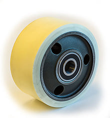 CR 127723-A, Poly Mold-On Caster Assembly, w/ Bearings