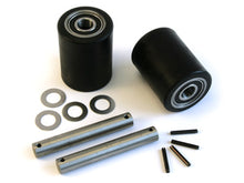 GWK-CPI-LW, Load Wheel Kit, (2) Black Ultra-Poly Load Roller Assemblies (70D) W/ Bearings, Axles and Fasteners
