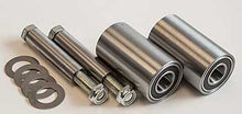 GWK-LCU-LW, Load Wheel Kit, (2) Steel Load Rollers (1.75 inch Diameter) Bearings W/ Axles and Fasteners