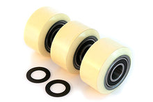 RA 950-WHL-KIT-XL, Triple Wheel Kit: (3) 3.25 X 1.875 XL 97A Poly Wheels, (4) 441-127 Bearings and (2) 065081-070 Bearings