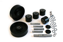 GWK-LM25-CK, (2) Steer Wheel Assy W/ Bearings, Axles and Fasteners