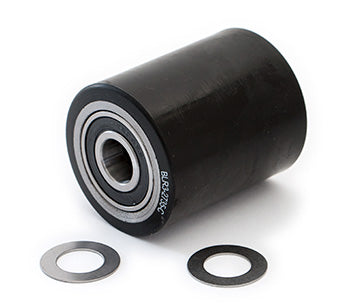 HL F1511B, Load Roller Assembly (Single) Black Ultra Poly on Steel 