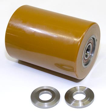 YL 065269600-A, Poly Load Wheel Assembly, Incl Bearings