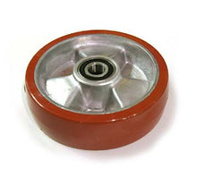JT PT2748W-10-HD, Steer Wheel Assy - 20mm Bearing ID Tread: Ultra-Poly, Hub: Aluminum 