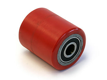 MO 203/210-A, Load Roller Assy - 3/4 Bearing ID Tread: Heavy-Duty Poly, Hub: Steel 
