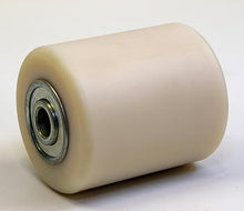 PU B-4-5-N, Load Roller Assy - 5/8 Bearing ID Tread: Nylon, Hub: Nylon 