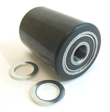 AT EZ 3028-P-D, Load Roller Assy - 2-3/4 Diameter Tread: Ultra-Poly, Hub: Steel 