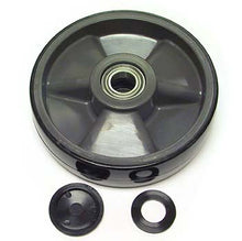 LF 20236-B-A-ST, Steer Wheel Assy - 25mm Bearing ID Tread: Poly, Hub: Nylon 