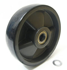 BT 12358-2, Steer Wheel Assy - 8 Diameter Tread: Poly, Hub: Nylon 