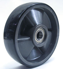 IN 300047-A, Steer Wheel Assy - 25mm Bearing ID Tread: Poly, Hub: Nylon 